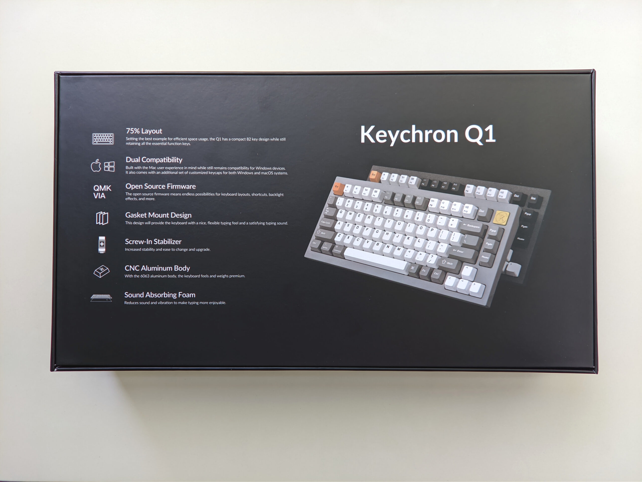 Keychron Q1 - opakowanie